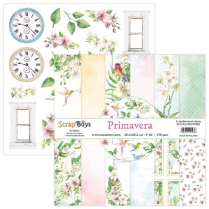 ScrapBoys Primavera 10 8x8 Blokk
