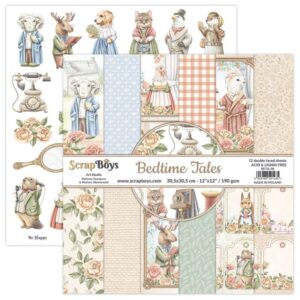 ScrapBoys Bedtime Tales 08 12x12 Blokk