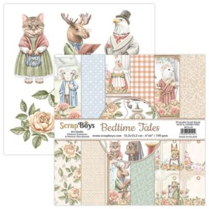 ScrapBoys Bedtime Tales 09 6x6 Blokk