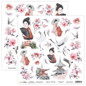 ScrapBoys Japanese Beaty 07 Klippeark