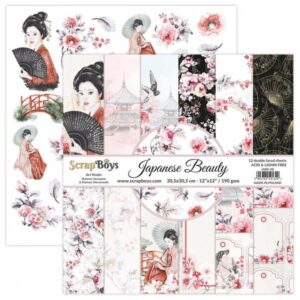 ScrapBoys Japanese Beatuy 08 12x12 Blokk