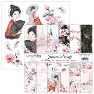 ScrapBoys Japanese Beauty 10 8x8 Blokk