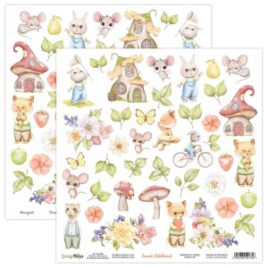 ScrapBoys Sweet Childhood 07 Klippeark