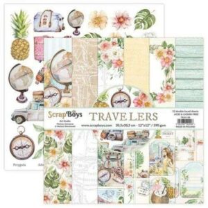 ScrapBoys Travelers 08 12x12 Blokk