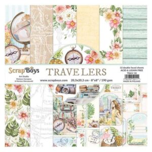 ScrapBoys Travlers 10 8x8 Blokk