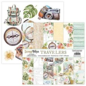 ScrapBoys Travelers 09 6x6 Blokk