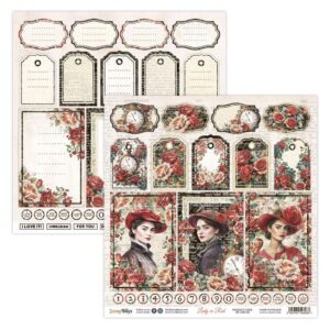 ScrapBoys Lady in Red SB-LARE-06 Bildeark
