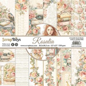 ScrapBoys Rosalia SB-ROSA-08 12x12 Blokk