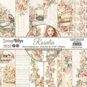 ScrapBoys Rosalia SB-ROSA-09 6x6 Blokk