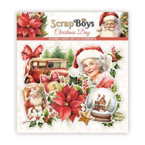 Scrapboys Christmas Day - 12 Die Cut